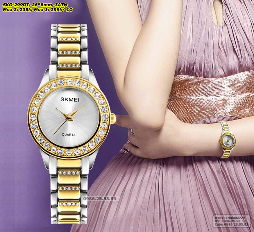 Đồng Hồ Nữ Dây Demi Sang Trọng